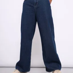 Lee Indigo Regular Fit Mid Rise Jeans image 1