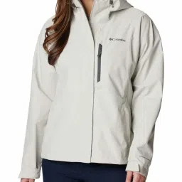 Columbia Grey Hooded Casual Jacket image 1