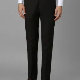 Louis Philippe Brown Regular Fit Trousers image 1