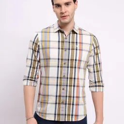 Lee Multicolor Slim Fit Check Cotton Shirt image 1