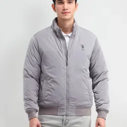 U.S. Polo Assn. Denim Co. Grey Regular Fit Jacket image 1