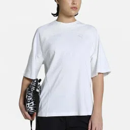 Puma White Relaxed Fit Top image 1