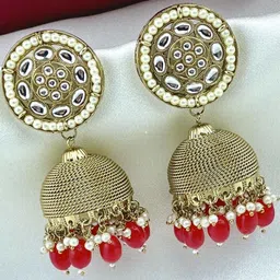ORBIS Gold-Plated Alloy Earrings image 1