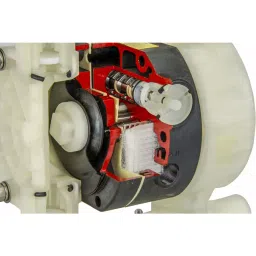 Dayton Air Operated Double Diaphragm Pump Polypropylene 12.7 mm (1/2 Inch) Fluid Connection, 6PY34 image 3