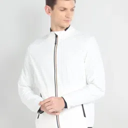 Arrow Sport White Regular Fit Jacket image 1