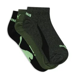 Puma Lifestyle Sneaker Multicolor Cotton Solid Extra Large Socks - Pack of 3 image 1