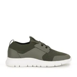 Hush Puppies by Bata Men's Olive Running Shoes image 1