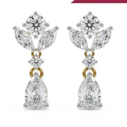 Emori 14k Yellow Gold & Lab Grown Diamond Magical Drop Earrings-picture-18
