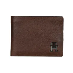 Tommy Hilfiger Brown Barca RFID Protected Slimfold Wallet image 1