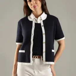 TOMMY HILFIGER Desert Sky Regular Fit Cotton Round Neck Cardigan-picture-23