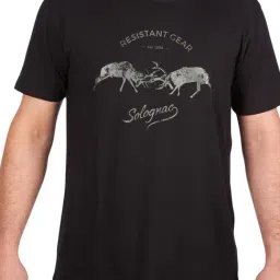 Solognac By Decathlon Black Slim Fit Sports T-Shirt-image-47