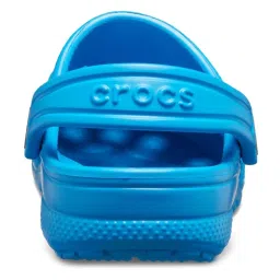 Crocs Kid's Baya Ocean Blue Back strap Clogs image 5