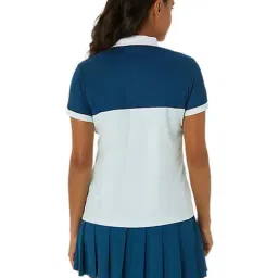 Asics Blue Color-Block Sports T-Shirt image 2