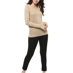 Solly by Allen Solly Black Regular Fit Trousers image 4