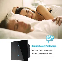 HomeMate Smart Touch Fan Regulator Works with Google Assistant and Alexa (Black) image 5