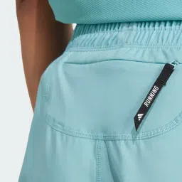 Adidas Turquoise Regular Fit Sports Shorts image 4