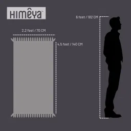 Himeya Grey Bamboo Bath Towel (S) image 5