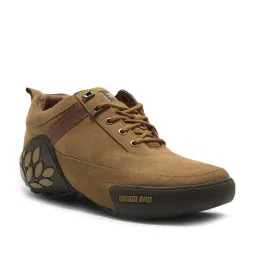 Woodland Men's Camel Casual Sneakers image 2