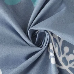 Myntra Elegant Homes Grey & White Cartoon Characters 300 TC Single Bedsheet with 1 Pillow Covers image 3