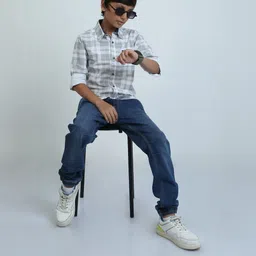 Rocket Science Boys Checked Casual Shirt image 4