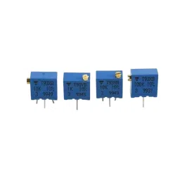 Vishay Through Hole Trimmer Potentiometer 500 mW Power 2 kΩ Resistance Pin Terminal, T93YB202KT20 (Pack of 50 Pcs)-picture-42