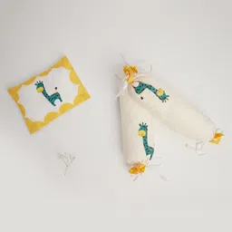 Masaya Pillow & Bolster SetGira the Giraffe Teal-image-1