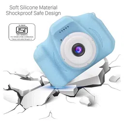 YAMAMA Digital Handy Portable Camera Full HD 1080P  2.0 Screen with Inbuilt Games for Kids - Blue image 4