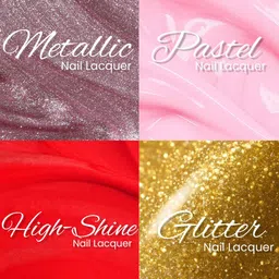 GLAM21 Aura Nails High-Shine Nail Lacquer 10ml - Touch of Blue 10 image 5