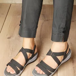 Carlton London Women Open Toe Wedge Sandals image 2