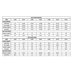 LITTLE COLLARS Silk Woven Full Sleeves Geometric Embroidered & Mirror Work Detailed Kurta Pyjama Set - Mustard image 2