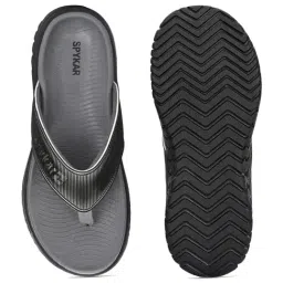 Spykar Men's RODRI Black & Grey Flip-Flop image 5