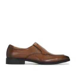 Van Heusen Men's Brown Formal Loafers image 1