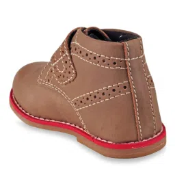 Beanz Kids Terrain Dark Tan Derby Boots image 4