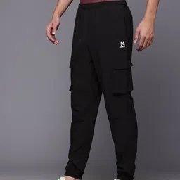 HRX by Hrithik Roshan Men Rapid-Dry Cargo Style Joggers image 2