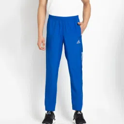 adidas Blue Regular Fit ASTRO WIND Sports Trackpants image 1