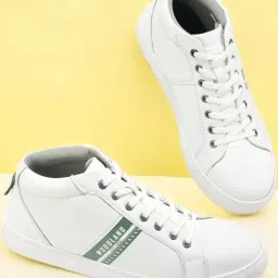 Woodland Men's White Sneakers-image-91
