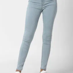 FOREVER 21 WOMEN MID WAIST SKINNY FIT REGULAR LENGTH JEANS-image-71