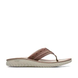Clarks Men's Wesley Post Brown Thong Sandals-picture-18