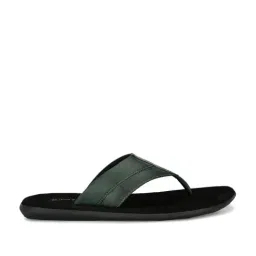 El Paso Men's Green Thong Sandals-image-0