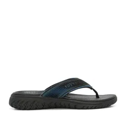 Spykar Men's RODRI Black & Blue Flip-Flop image 2