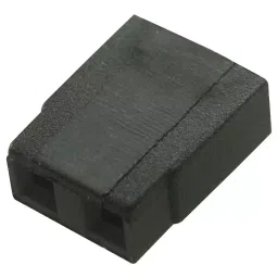 HARWIN JUMPER SOCKET, 2WAY, 2.54MM, BLACK, M7567-05 (Pack of 10 Pcs)-image-2