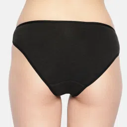 Inner Sense Black & Navy Bikini Panty Set - Pack of 3 image 2