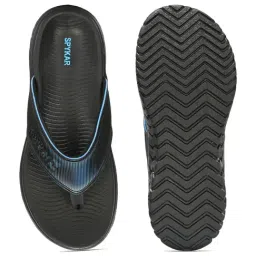 Spykar Men's RODRI Black & Blue Flip-Flop image 5