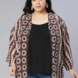 Oxolloxo Multicolor Printed Shrug-picture-0