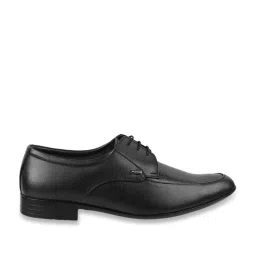 Mochi Men's Black Derby Shoes image 1