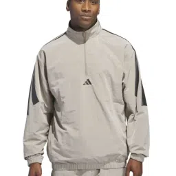 Adidas Originals Beige Loose Fit Sports Sweatshirt-image-56