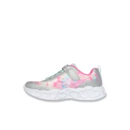 Skechers Kids INFINITE HEART LIGHTS Multicolor Sneakers image 3