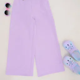 Pantaloons Junior Lilac Pants image 1