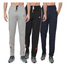 Vimal Jonney Multicolor Cotton Trackpants - Pack of 3 image 1