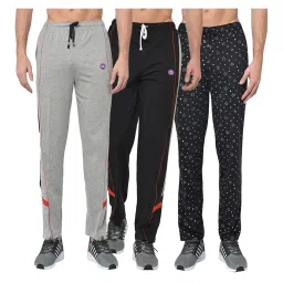 Vimal Jonney Multicolor Cotton Trackpants - Pack of 3 image 1